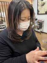 リストヘアー(Liyst hair)&nbsp;#くびれレイヤー #韓国風レイヤー #フェイスレイヤ #大人レイヤ