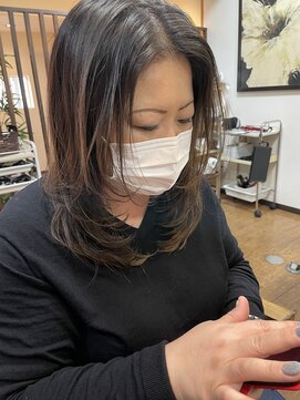 リストヘアー(Liyst hair) #くびれレイヤー #韓国風レイヤー #フェイスレイヤ #大人レイヤ