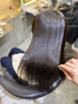 ロンド 表参道店(Lond) 暗めカラー/韓国風巻き/レイヤーカット/くすみベージュ/表参道