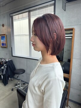 ステラ(stella) レイヤーボブ/北花田/ピンク/ブリーチ無し