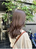 ブラウン/ロング／巻き髪