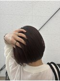 20代30代大人可愛い小顔ショートボブ切りっぱなしショート