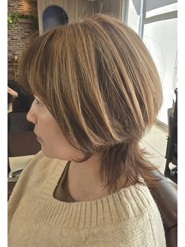 ドラマチックヘア 狭山ヶ丘店(DRAMATIC HAIR) 大人ウルフ