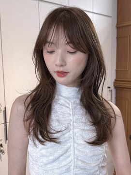 ロンドアンメゾン 原宿(Lond un Maison.) オリーブグレー/ブリーチなし/マロンベージュ/黒髪/小顔/原宿