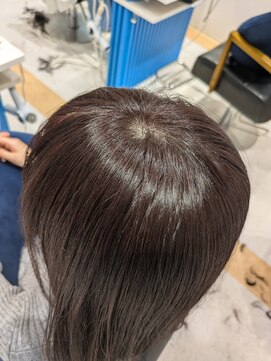 パラッチ 西宮店(Palacchi) 白髪比率30％☆透明感のある淡めのピンクブラウン40代50代60代