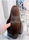 美髪*モカブラウン*髪質改善TR*Zina Maison札幌