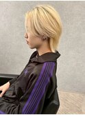 MEN’S/リバースセンターパート/ニュアンスパーマ/新宿
