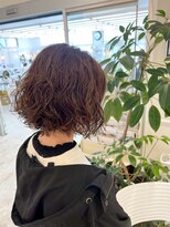 リーチェ(ReCHE by CAPA(旧:CAPA茅ヶ崎店)) ボブパーマ/コテ巻き風パーマ/くびれボブ/ボブヘア/茅ヶ崎