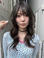 ラパンセヴェール(LA PENSEE VERT)&nbsp;流し前髪×似合わせハッシュカット