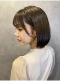 王道ナチュラルストレートボブ