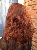 フェリシータ 緑地公園店(felicita) 秋冬カッパー系ブラウンベージュ@ウェービーロング