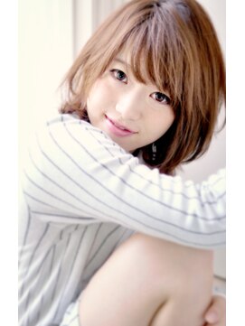 エルフォ(elfo) 【elfo】女子力全開!!肩上エアリーボブ