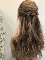 ルモ ヘアー 泉佐野店(Lumo hair)&nbsp;ハーフアップ