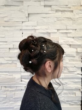 ヘアアンドスパ スロー(hair&spa slow) 結婚式☆ヘアアレンジ☆