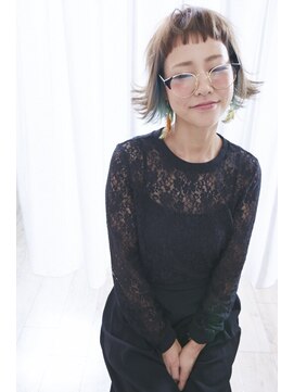 アレンジヘアー(aRe:nge HAIR) 切りっぱなしショートボブ