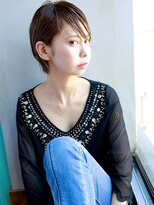 バース(BIRTH)&nbsp;天神【BIRTH】丸みショート×フォギーベージュ