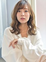 イリーブ(elieve)&nbsp;シアカラーで大人かわいい艶髪◇透明感×ゆるふわレイヤー