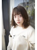 【salon de MiLK 原宿】大人ウェーブ×透明感サファリベージュ
