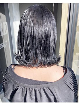 フィオーレ ヘアデザイン(FIORE hair design) ブルーブラック/インネーネイビー