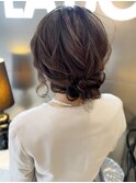 【結婚式・成人式・卒業式】ゆるっとお団子ヘア