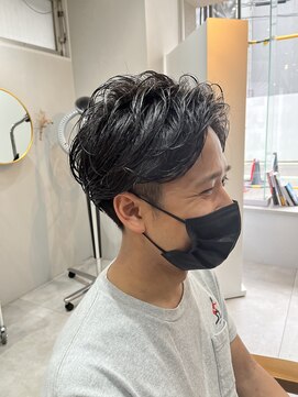 エル 横浜(eL) 【 el 横浜 】メンズショート メンズパーマ