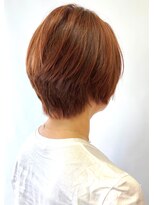 ハートボックス 四谷店(Heart box) 大人女性に向けた頭の形を綺麗に見せる菱形ショートカット