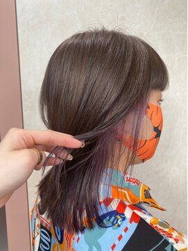 カームバイリコ 学芸大学(calm by liko) 美髪/大人かわいい/こなれミディ/サンドベージュ[学芸大学]