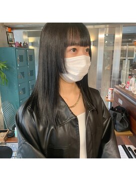 ギフトサニーサイド(gift sunny side) ブルーブラック＊姫カット