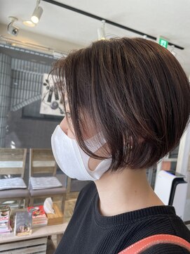 ティアラ 桜木町(TIARA) REAL SALON WORK~大人30代40代前下がりハンサムショート