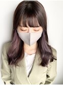 イヤリングカラー/ピンクバイオレット/ブルーバイオレット