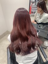 ゴウトゥデイ 渋谷MODI店(GO TODAY)&nbsp;チェリーピンク ブリーチなしダブルカラー <渋谷/渋谷駅>