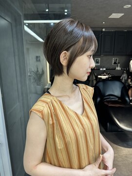 ロンドソレイユ 池袋(Lond soleil) ショート/前髪カット/レイヤーカット/黒髪/髪質改善[池袋]