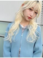 フリスタカラー 大阪店(friista color) ベージュインナーカラーショートボブレイヤーミディアム前髪