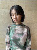 ボブレイヤー・ウルフボブ・暗髪・小松菜奈・銀座有楽町20代30代