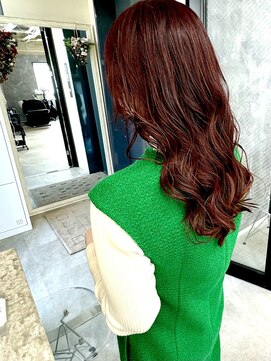 バッカ 横浜桜木町店(BACCA) ロング/レッド