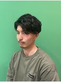 stylist大山    直毛  メンズパーマ フェード