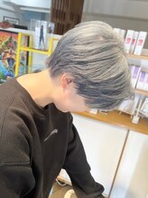 ドット(dot.) dot.  ブルーシルバーカラー