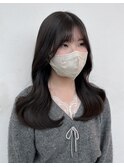 38ミリで巻く韓国風スタイル