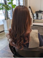 ヘアーサロン アモル(HAIR SALON Amor)&nbsp;ハイライトレイヤーカットエクステイルミナカラー縮毛矯正