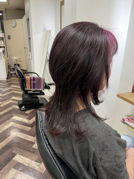 ヘアークラフト サン 住吉店 [ヘアークラフトサン] 大人女性人気◎似合わせナチュラルウルフ