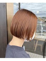 ヘアー ファルル(HAIR FaLuLu)&nbsp;ワンレンボブ/ミニボブ/オレンジカラー