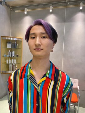 オーダーワン(OORDER1) handsome short lavender×pink...