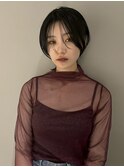 【 ハンサムショートボブ × グレーアッシュ 】浅野美紀