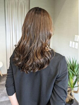 サロンドチカ(Salon de Chika)の写真/オーガニック認証機関から認証を得た、こだわりの天然由来オーガニックカラーで一番似合うStyleをご提案☆