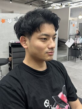 ジエクト アイロ 江坂駅前店(The Ect ilo) 黒髪　ビジネスマンにオススメ！　清潔感アップスタイル