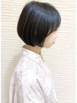 モリオ フロム ロンドン サッポロファクトリー店(morio FROM LONDON)&nbsp;【morio札幌】札幌ショート　大人かわいい黒髪丸みショートボブ