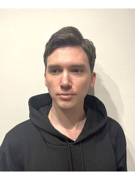 リアイス(Re:ICE) メンズ/ブルーブラック/ビジネスサイドパート/ツーブロック/池袋