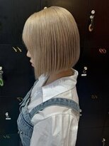 アース 霧島国分店(HAIR&MAKE EARTH)&nbsp;ハイトーンボブ