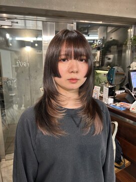 ギフトサニーサイド(gift sunny side) レイヤーたっぷり姫カット＊