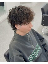 ブライト(BRIGHT)&nbsp;マッシュウルフ無造作パーマ